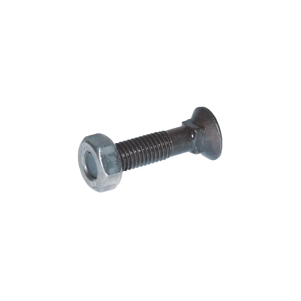 Șurub și piuliță de plug M11x75, număr rotund 1175VKP025