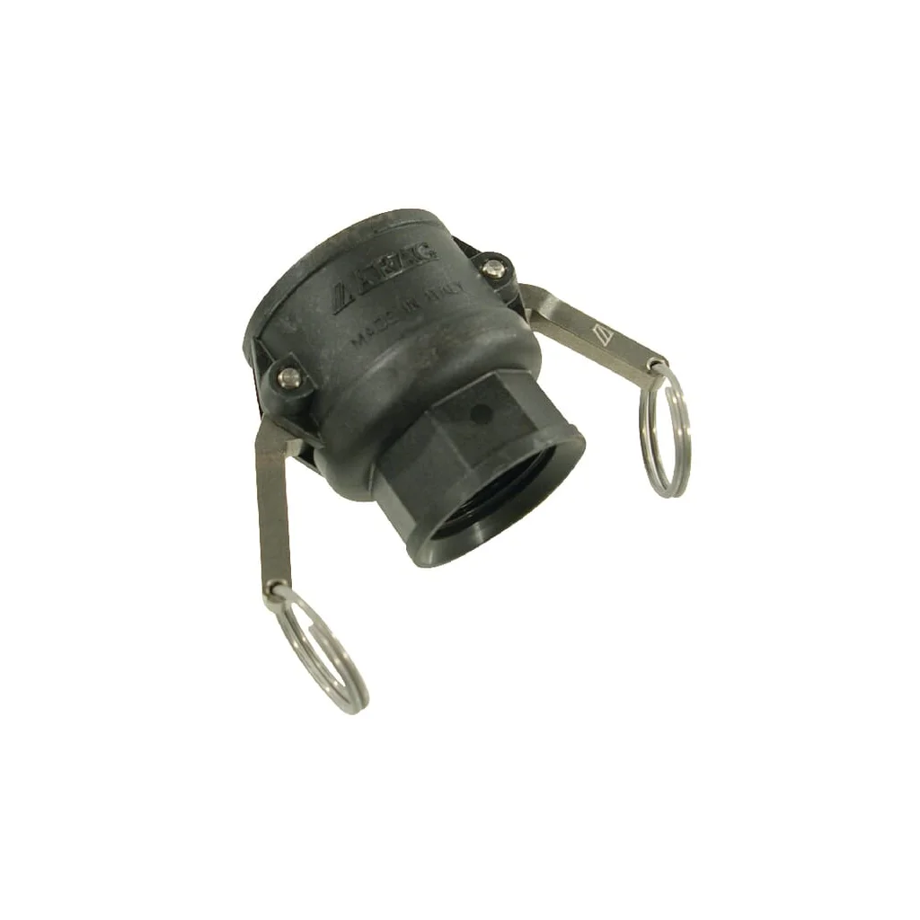 Cuplă Camlock tip D 1 1/2", filet mamă 1 1/4", polipropilenă 18106D5