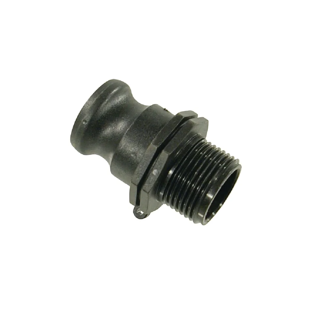 Cuplă Camlock tip F 1", filet tată, polipropilenă 18104F