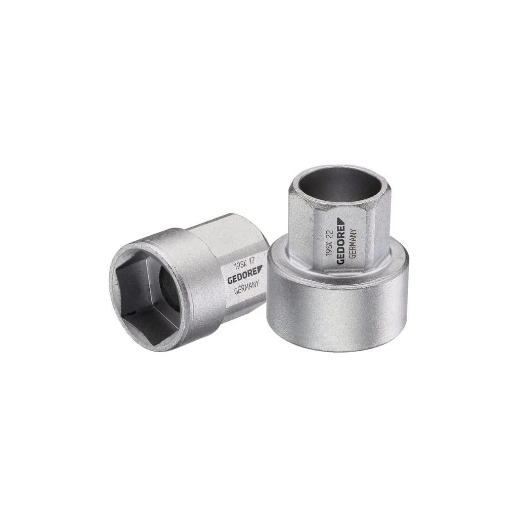 Cheie tubulară scurtă 1/2" 19mm 19SK19GED