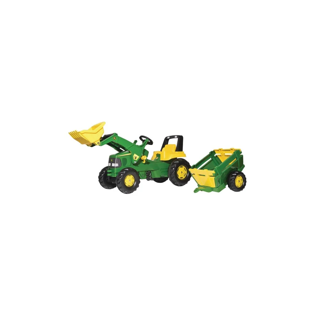 Tractor cu pedale John Deere, cu remorcă și încărcător 1993811496