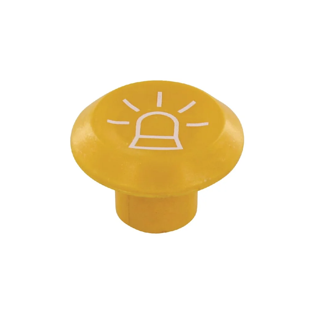 Capac buton girofar rotund galben 11310330PN