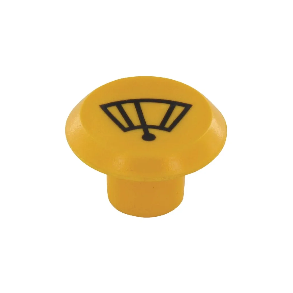 Capac buton interval ștergere rotund galben 11316970PN