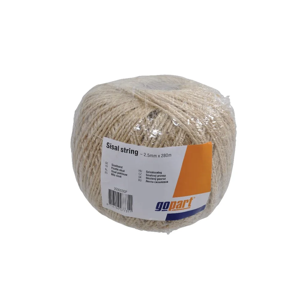 Sfoară sisal  2,5mmx60m 200001GP