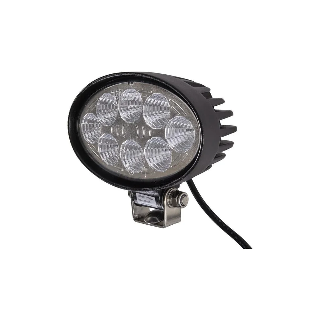 Lampă de lucru LED 1200lm ovală 12/24V transparentă 65x120mm 8 LED-uri ValueFit Hella 1GA357001001