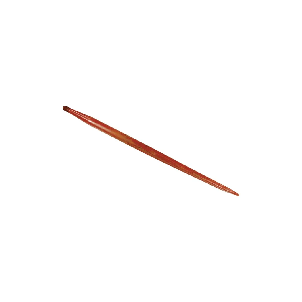 Dinte pentru încărcător, drept, secțiune în stea 45x1020mm, vârf ascuțit cu piuliță M27x1.5mm, roșu 23501500ET