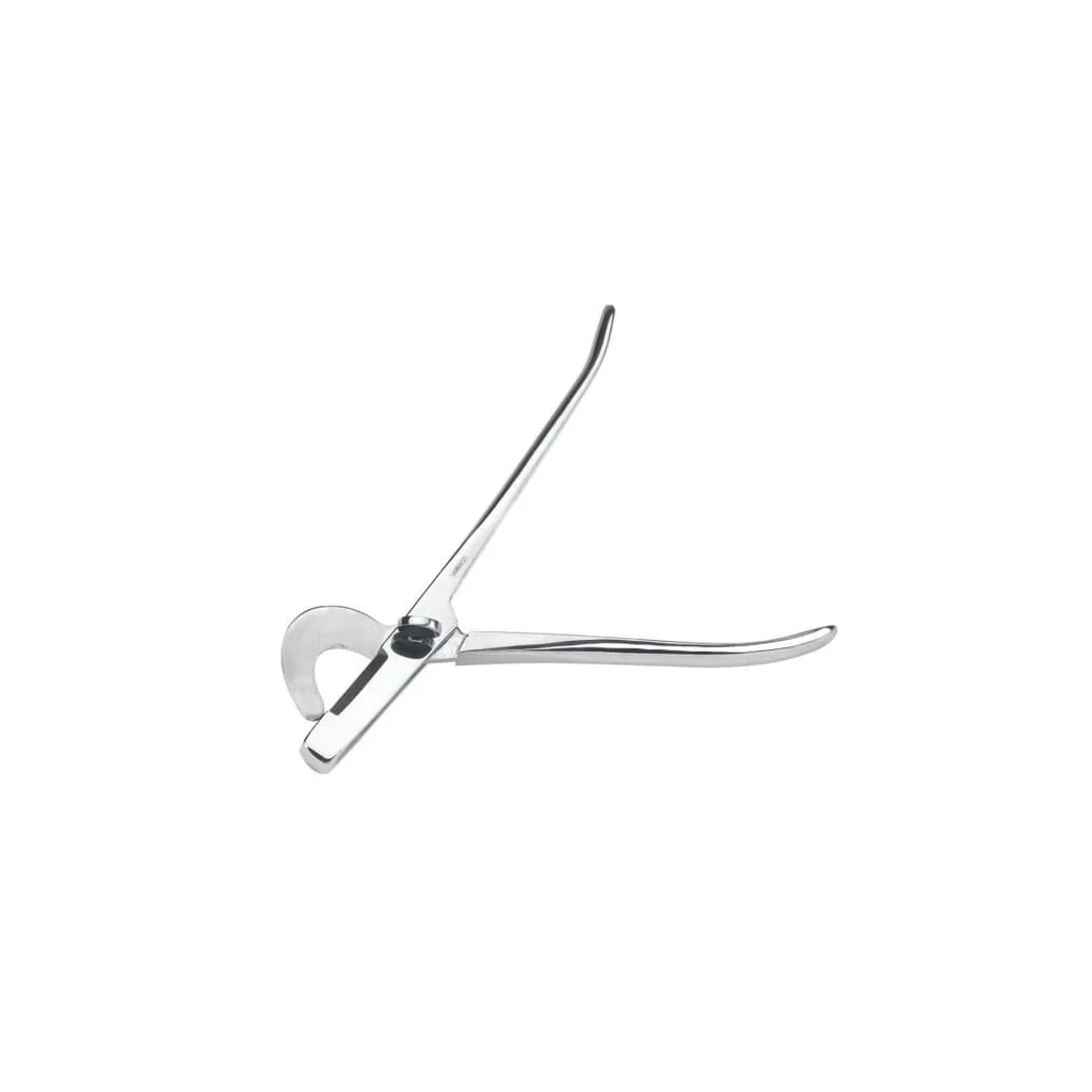 Forceps de castrare din oțel inoxidabil, drepte, 19 cm 22102