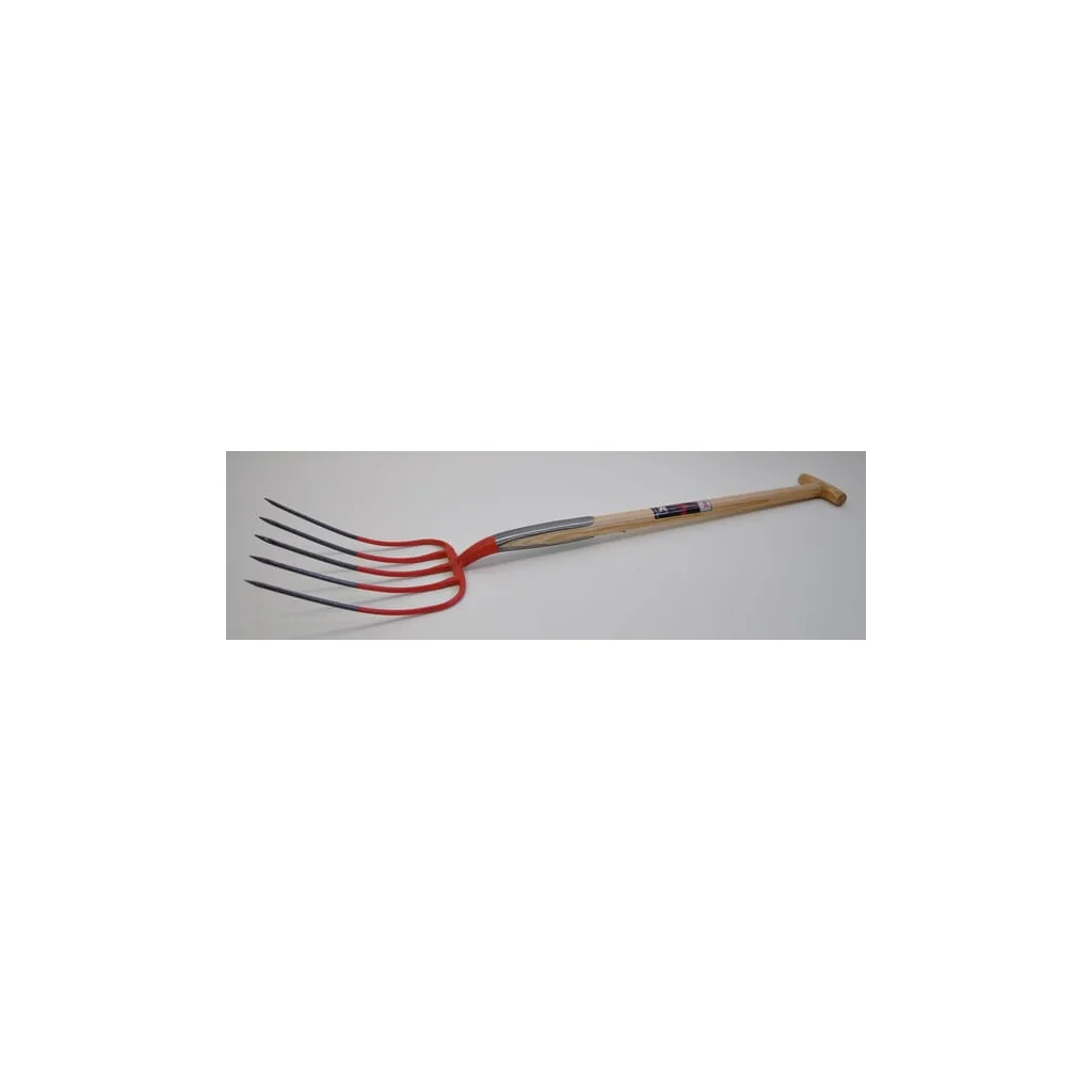 Furcă gunoi 5 dinți cu coadă 90cm 2018KR