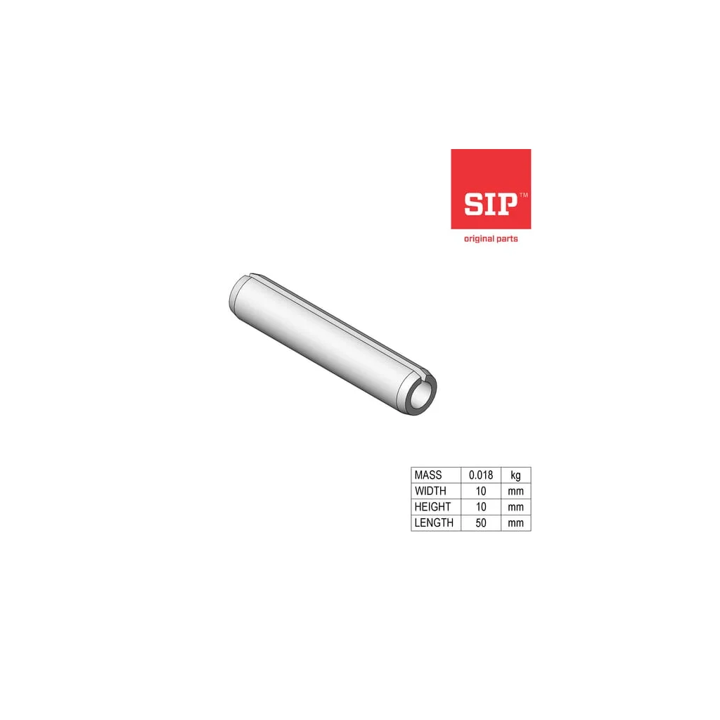 Știft elastic 10x50mm 235203