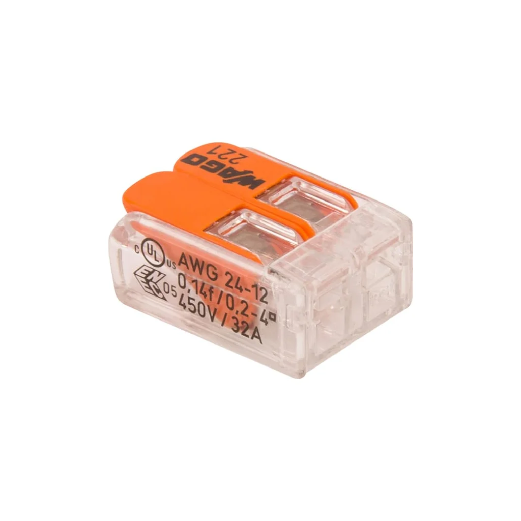 Bloc terminal cu 2 conductori 221412
