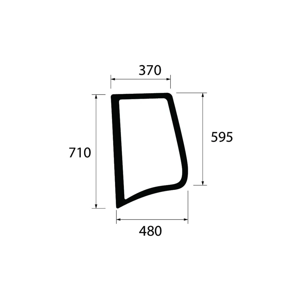 Geam lateral 222812010650N