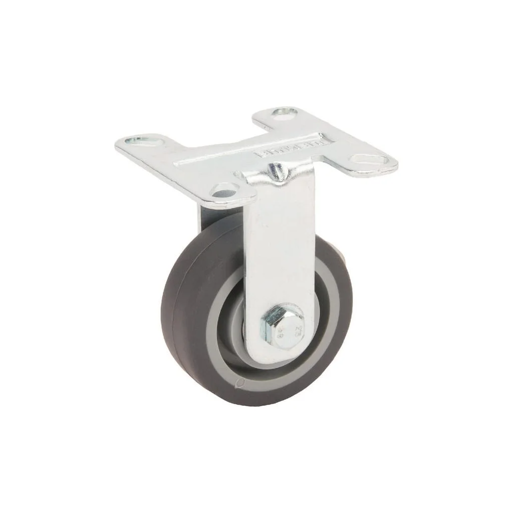 Rolă fixă diametru 50x19mm suport 55x55mm sarcină 40kg Tente 2478PJP050P41