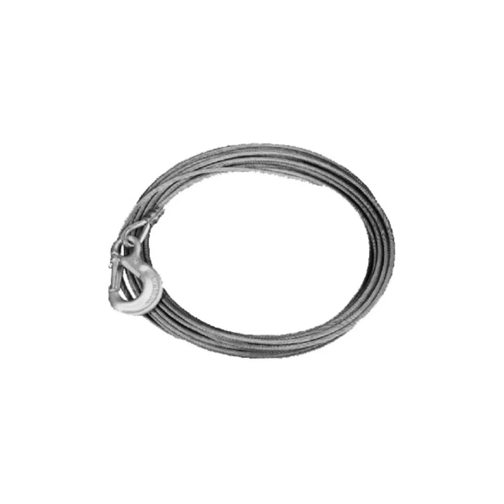 Cablu troliu 7mmx10m+cârlig compl. 2221007
