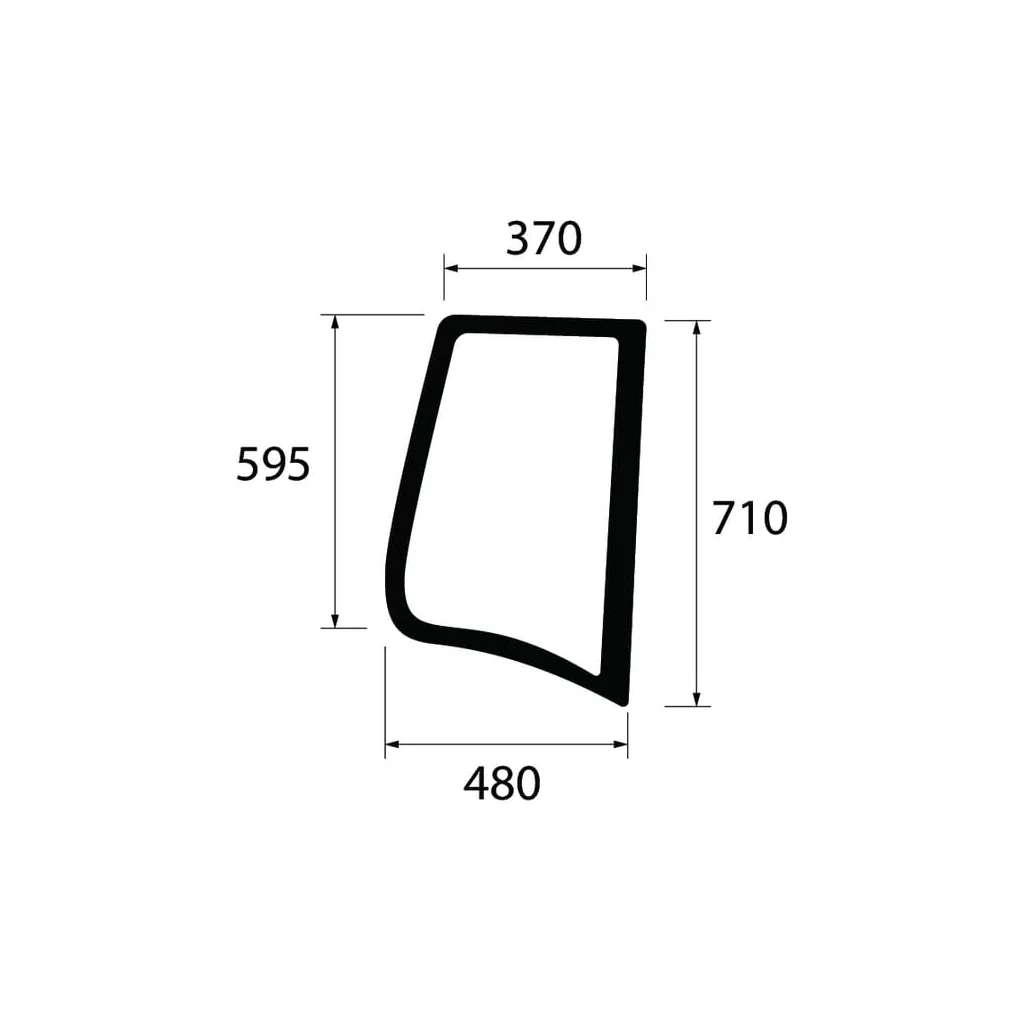 Geam lateral 222812010660N