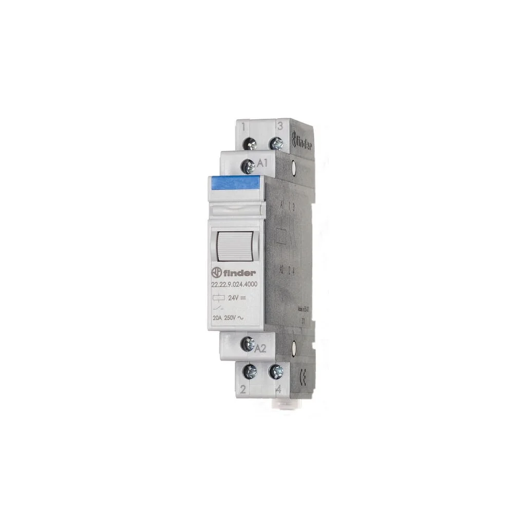Mod.releu 17.4mm 2NO 20A/24V AC/AgSnO2 222280244000