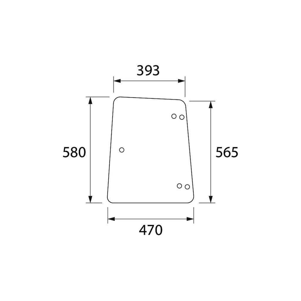 Geam lateral 247811040050N