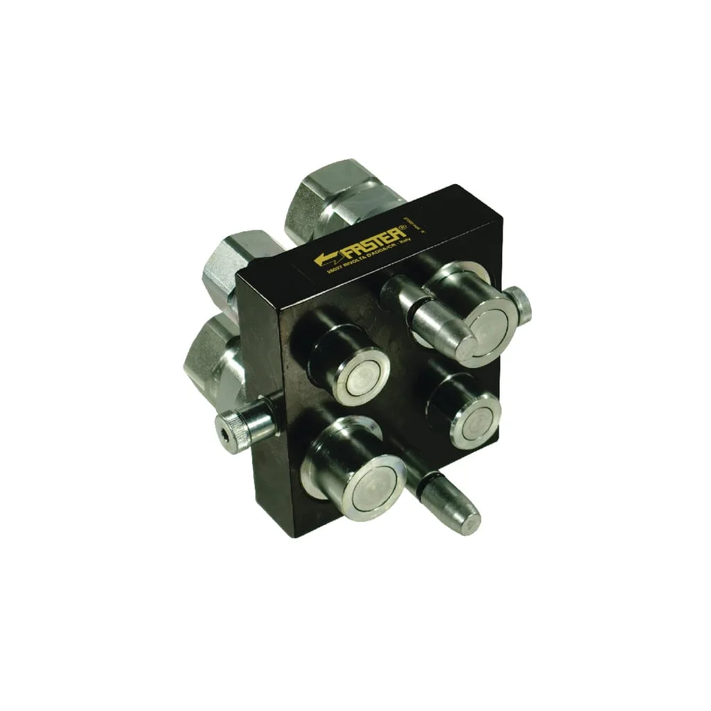 Cuplaj Multifaster DN12/DN20-2 x 1/2" - 2 x 3/4" BSPP tată 2P5104AMC