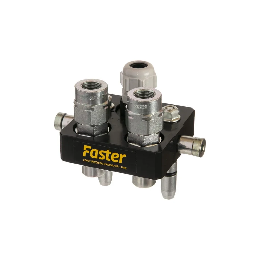 Cuplaj Multifaster DN10-2 x 3/8" BSPP 1 x tată 2P3061238GMC