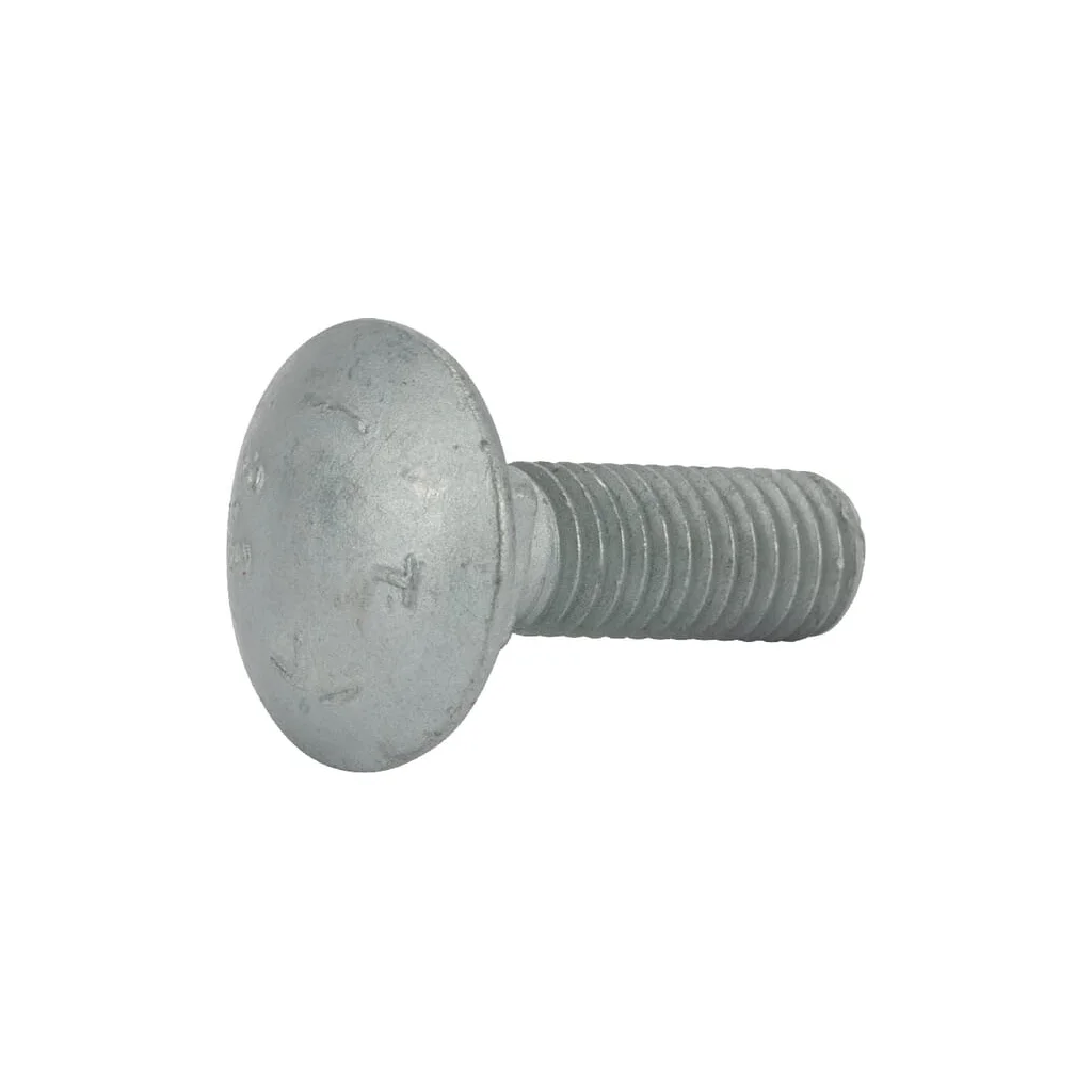 Șurub cap semirotund M8x25 grupa 8.8 Zn DIN603 3011125