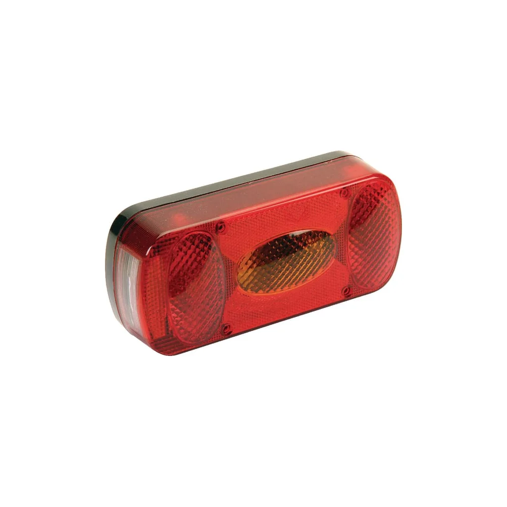 Lumină spate Midipoint II dreapta/stânga cu stop de ceață cu iluminarea numărului cu conector cu mufă 12V 243000157