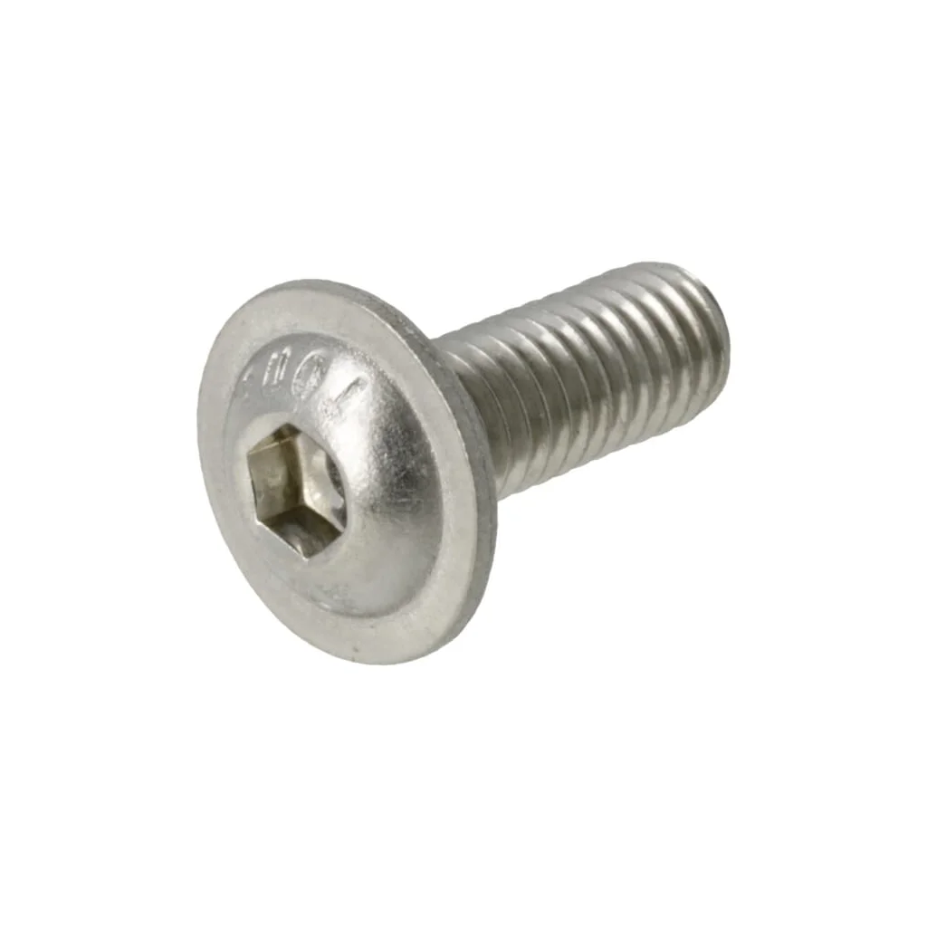 Surub cu cap plat M6x16-A2 ISO7380-2 30110474