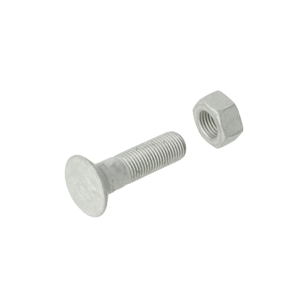 Șurub cu cap înecat și piuliță M12x45-12.9-MUH-10 Zn 30110514