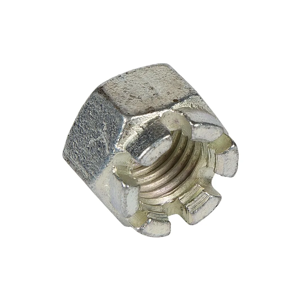 Piuliță hexagonală crenelată DIN935 M20 3030136