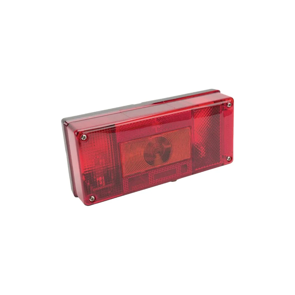Lumină spate Midipoint stânga cu stop de ceață cu iluminarea numărului cu conector cu baionetă 12V 246000007