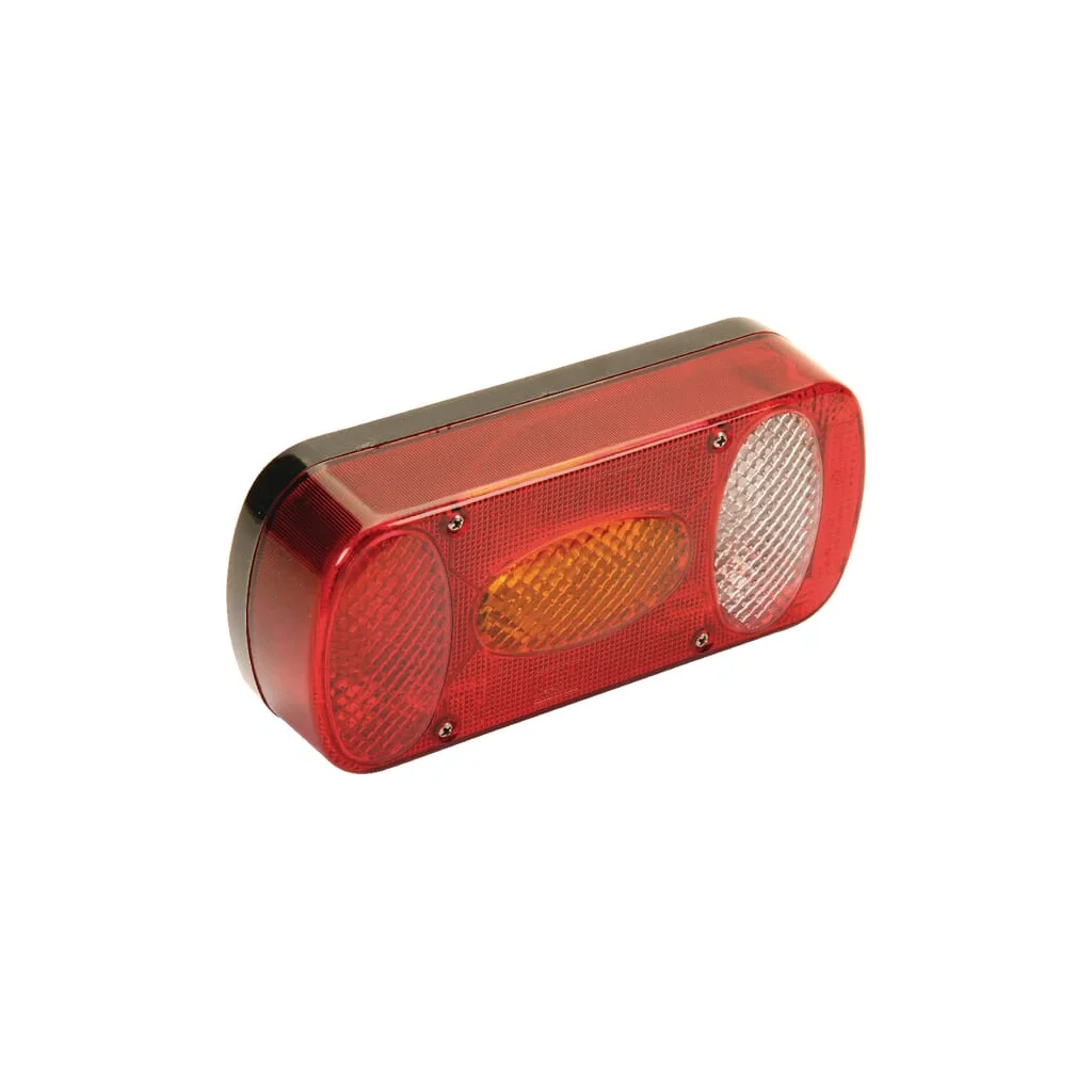 Lumină spate Midipoint II dreapta/stânga cu far de mers înapoi cu iluminarea numărului cu conector cu baionetă 12V 243210007