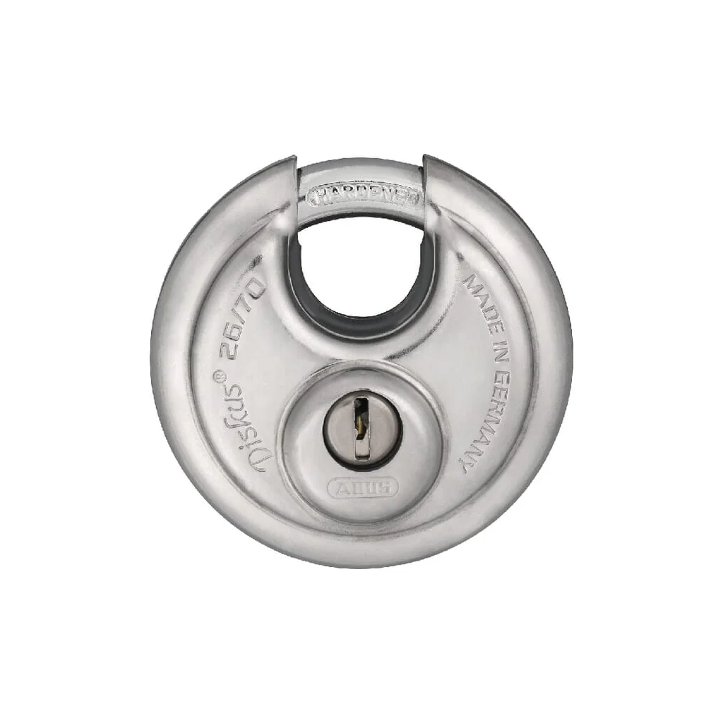 Lacăt Diskus cu închidere simultană 80mm 2680KA471