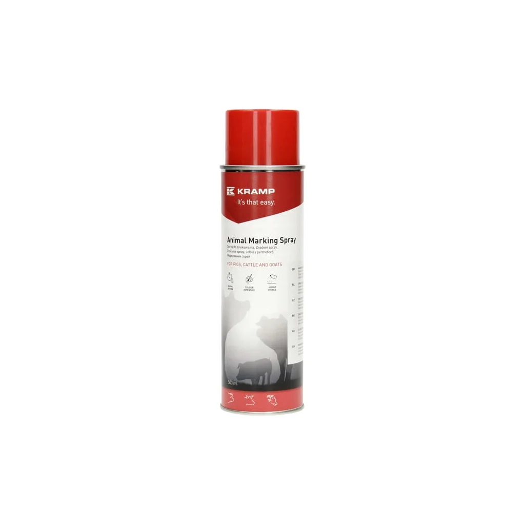 Spray roșu pentru marcarea animalelor 500ml 303013KR