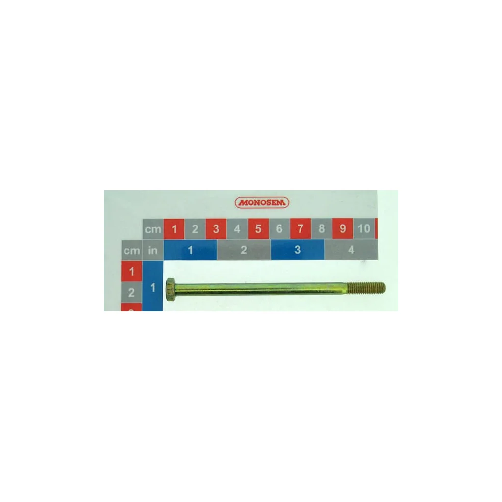 Șurub cu cap hexagonal DIN931 M6x100 oțel zincat 30511007