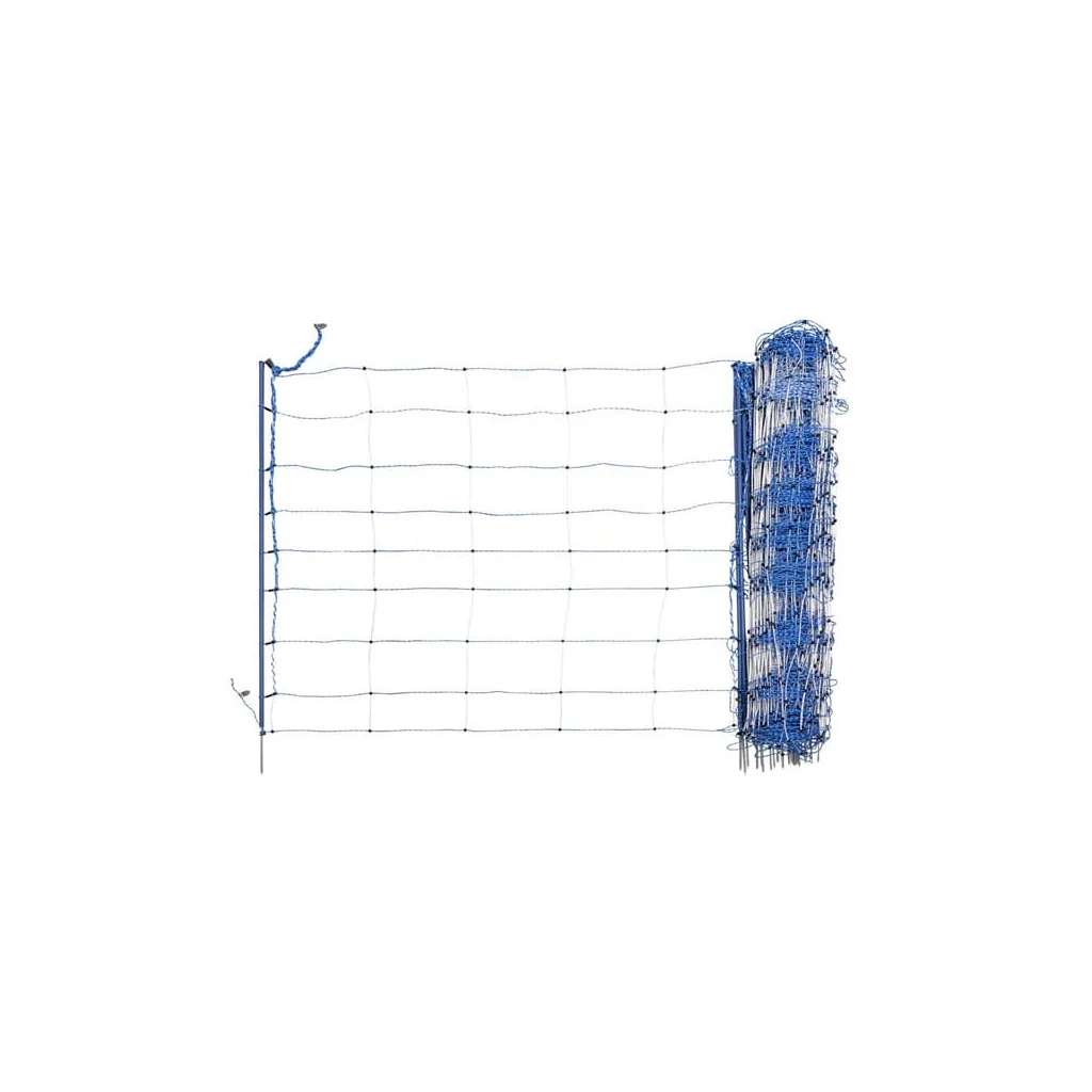 Plasă TitanNet împletitură Premium 50m bl/wh 122 cm Sgl Prong 27840AKO