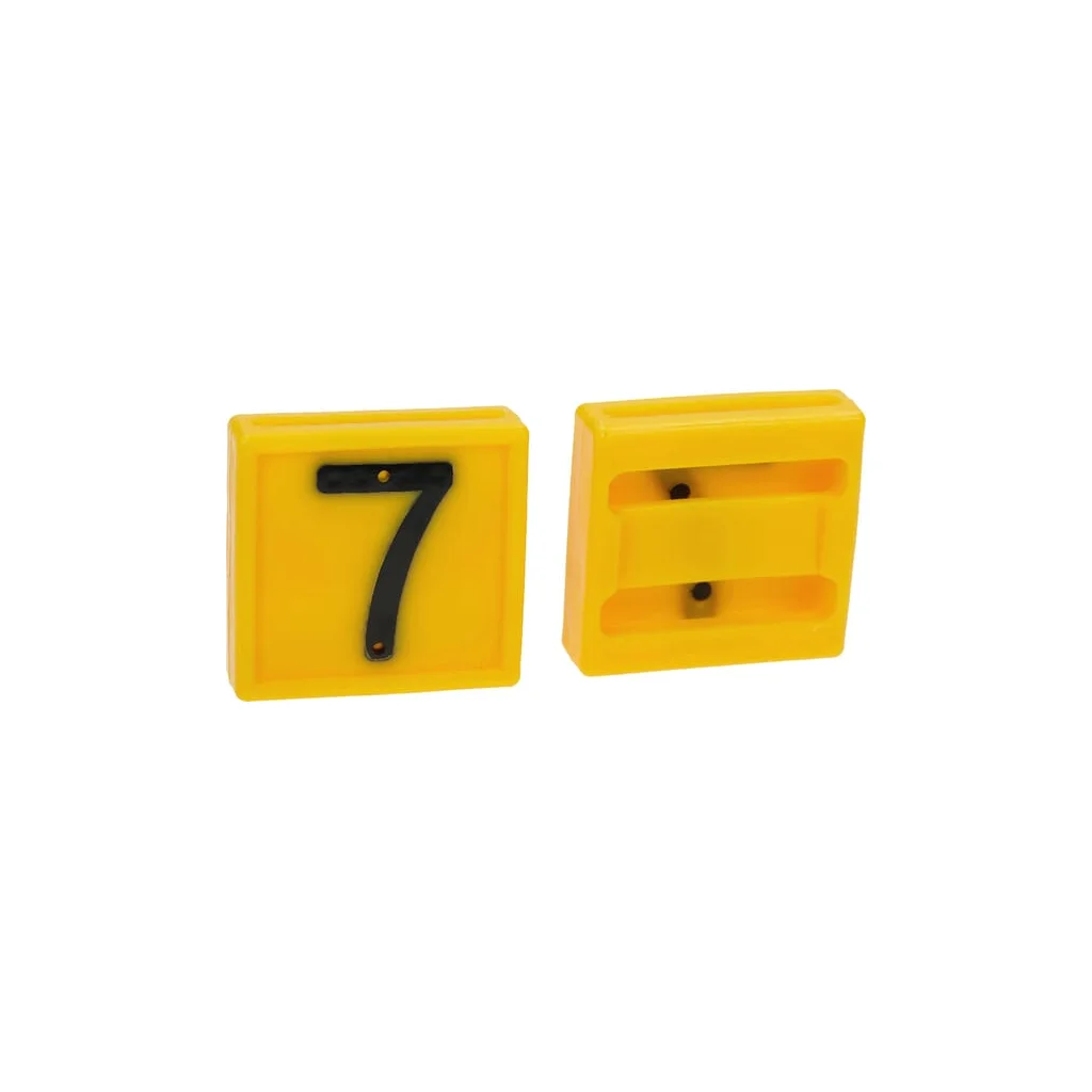 Număr marcare,nr. 7, galben, 45x45mm 306007FA