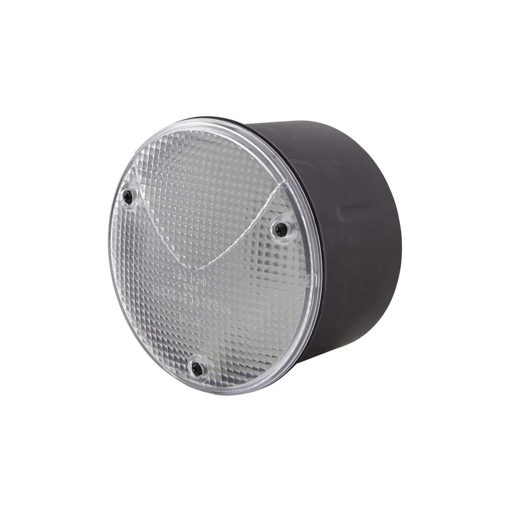 Lumină marșarier rotundă, 12/24V, albă, prindere cu șurub, diametru 122.5mm, Hella 2ZR964169031