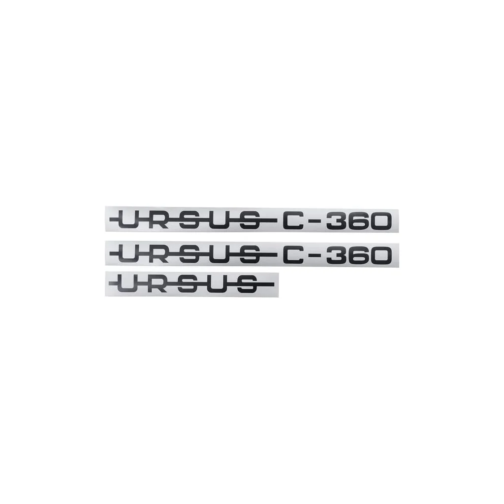 Set de autocolante pentru Ursus C-360 2690EMBL360