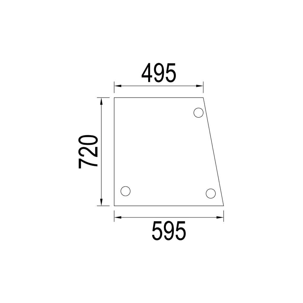 Geam lateral 3226350R1N