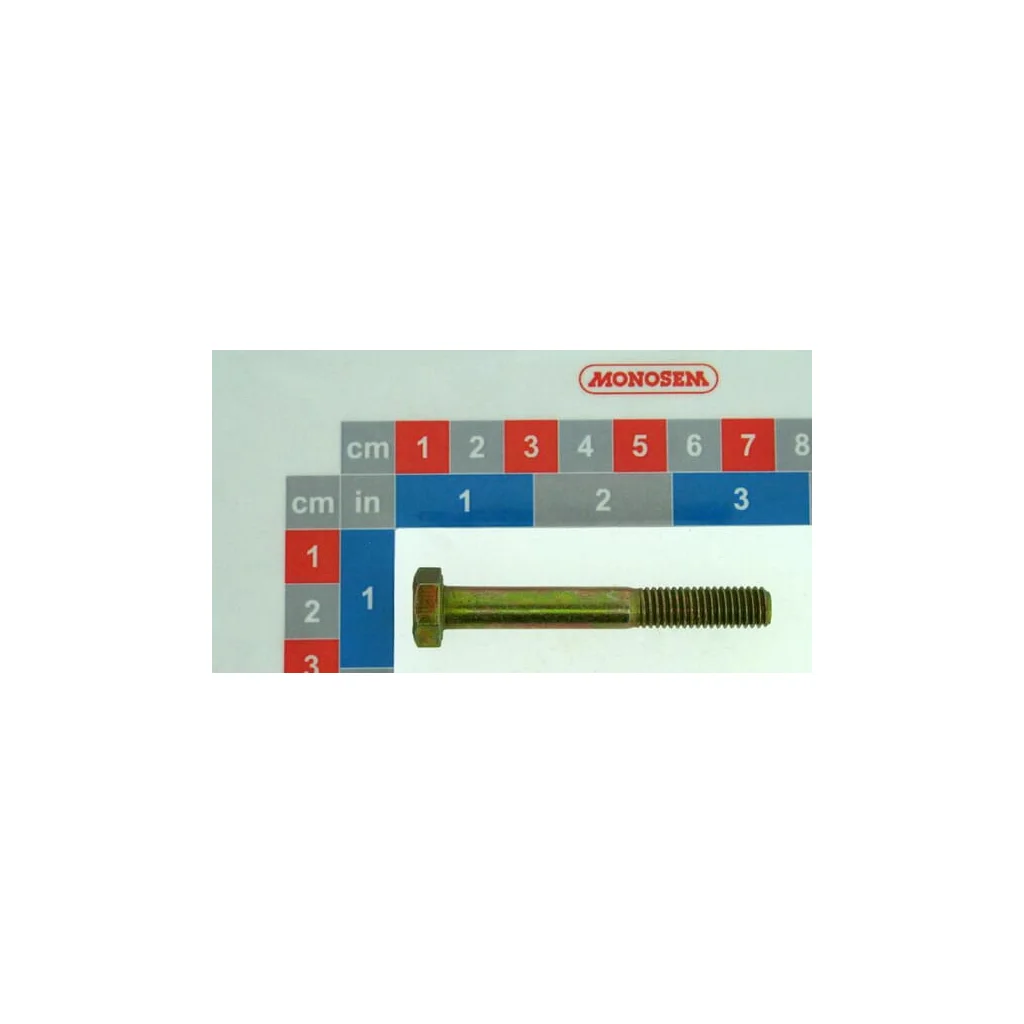 Șurub cu cap hexagonal DIN931 M8x60 oțel zincat 30511063