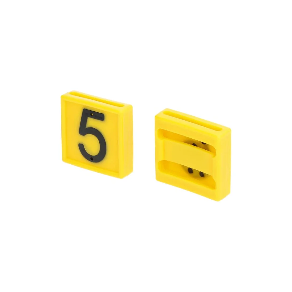 Număr marcare,nr. 5, galben, 45x45mm 306005FA