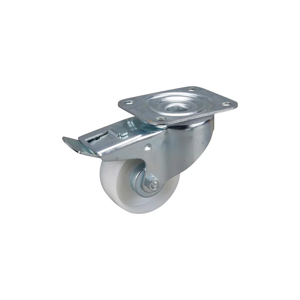 Roți pivotante cu roată din poliamidă, 80mm 3477UOJ080P62