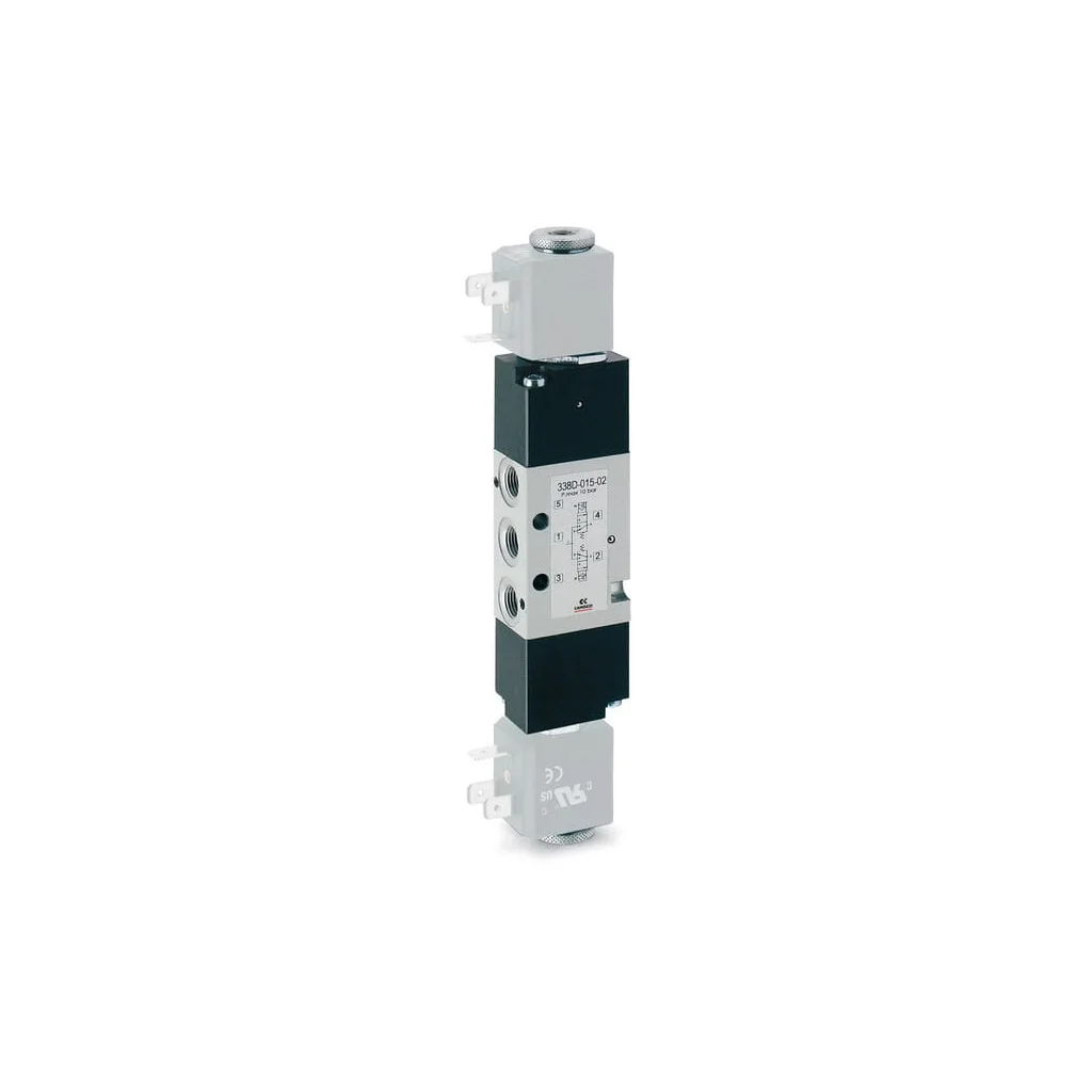 Supapă solenoidă dublă 3/2 căi 348D01502