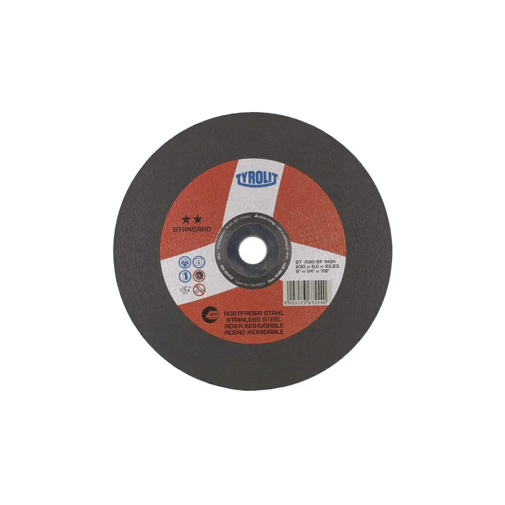Disc de debitat standard V2A 125x6 367548