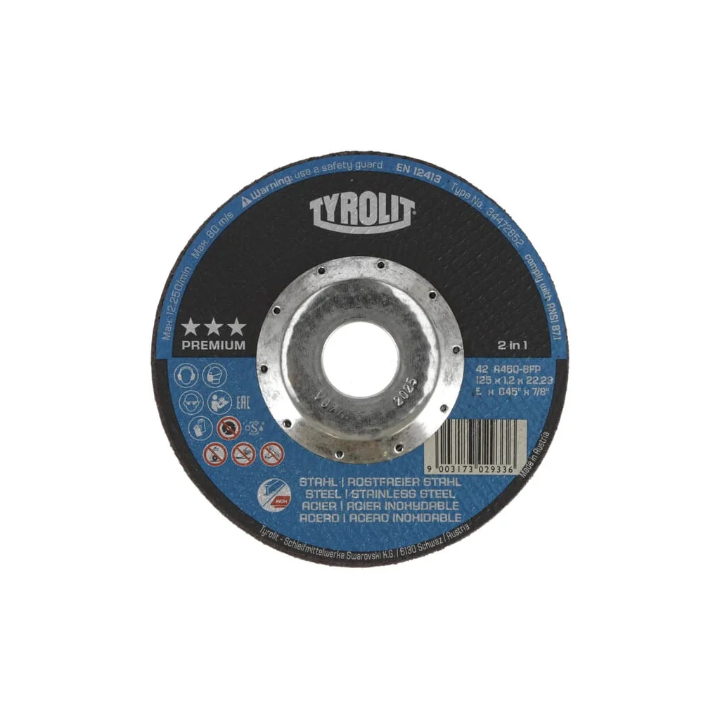 Disc de tăiere Premium 42F 125x1,2 34472852
