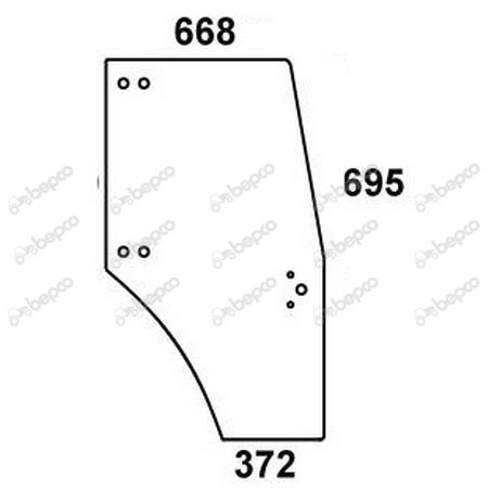 Portiera Sticla Dr. 0.009.7701.0/40