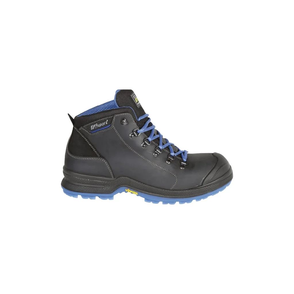 Pantofi de siguranță negri / albaștri clasa S3 mărimea 6.5 Bionik Data Grisport 3250240
