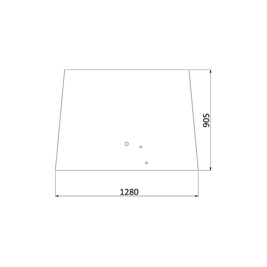 Geam frontal partea de sus 3777602M2N