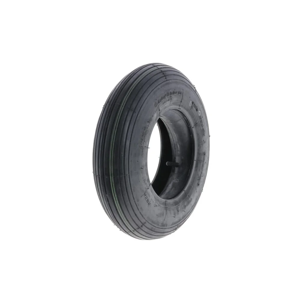 Anvelopă și cameră 4.00-8, 4 straturi, valvă dreaptă 40084T510KR
