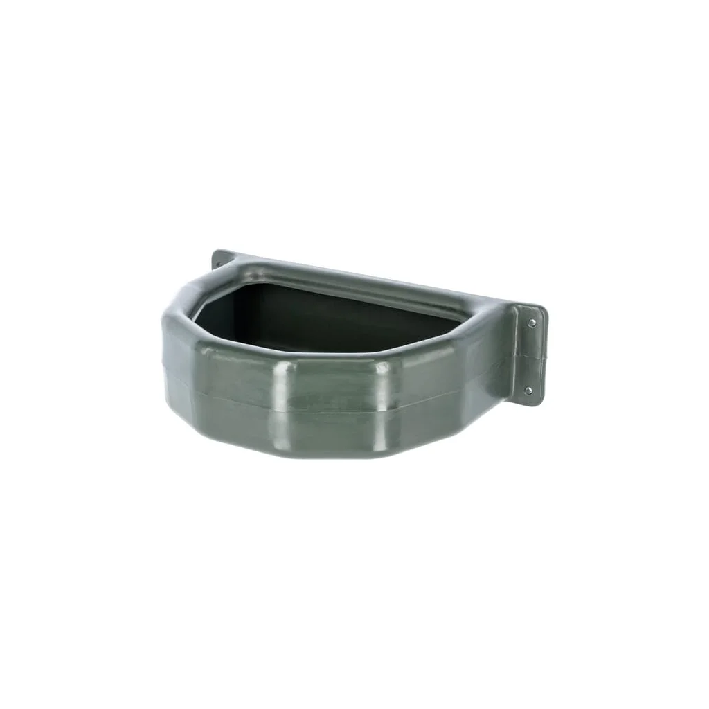 Jgheab semi-rotund plastic, verde 324825