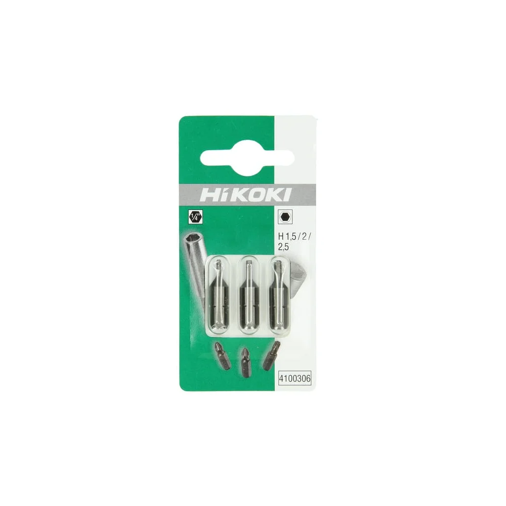 Capete hexagonale 1,5 / 2 / 2,5 - 25mm (3 piese) 4100306