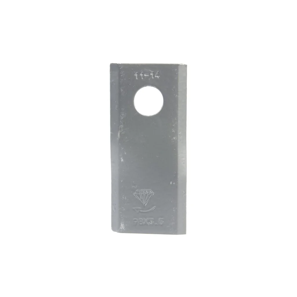 Lamă cositoare dreapta 98x45x3,5mm orificiu 16,5mm pachet 25 buc. potrivită pentru Morra 40490005KR
